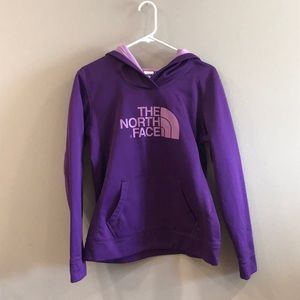 Purple North Face Sweatshirt